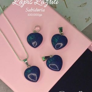Collar de Lapislázuli en Forma de Corazón