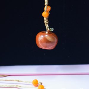 Collar Manzanita de Jaspe Rojo