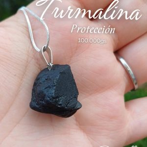 Piedra Bruta de Turmalina Negra